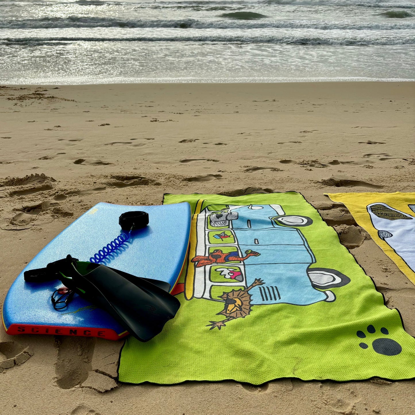 Beach Towel | Kelly's Kombi | Sandfree, Aussie Made