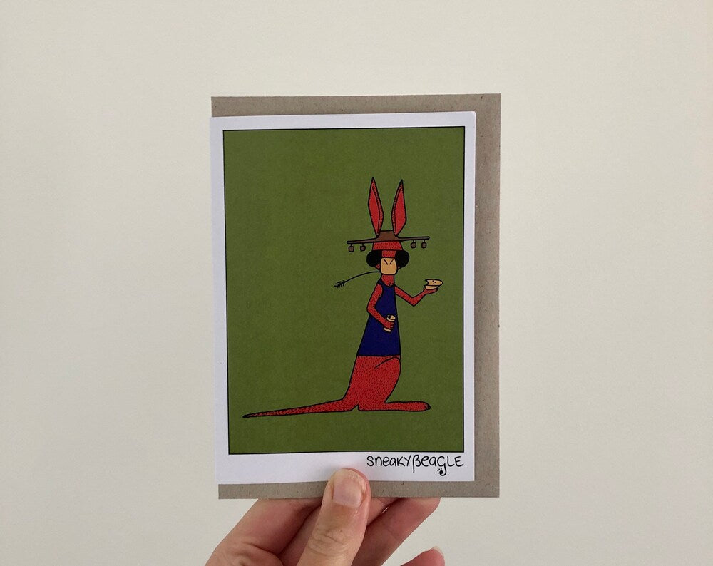 Connor Roo Eco-Friendly Greeting Card