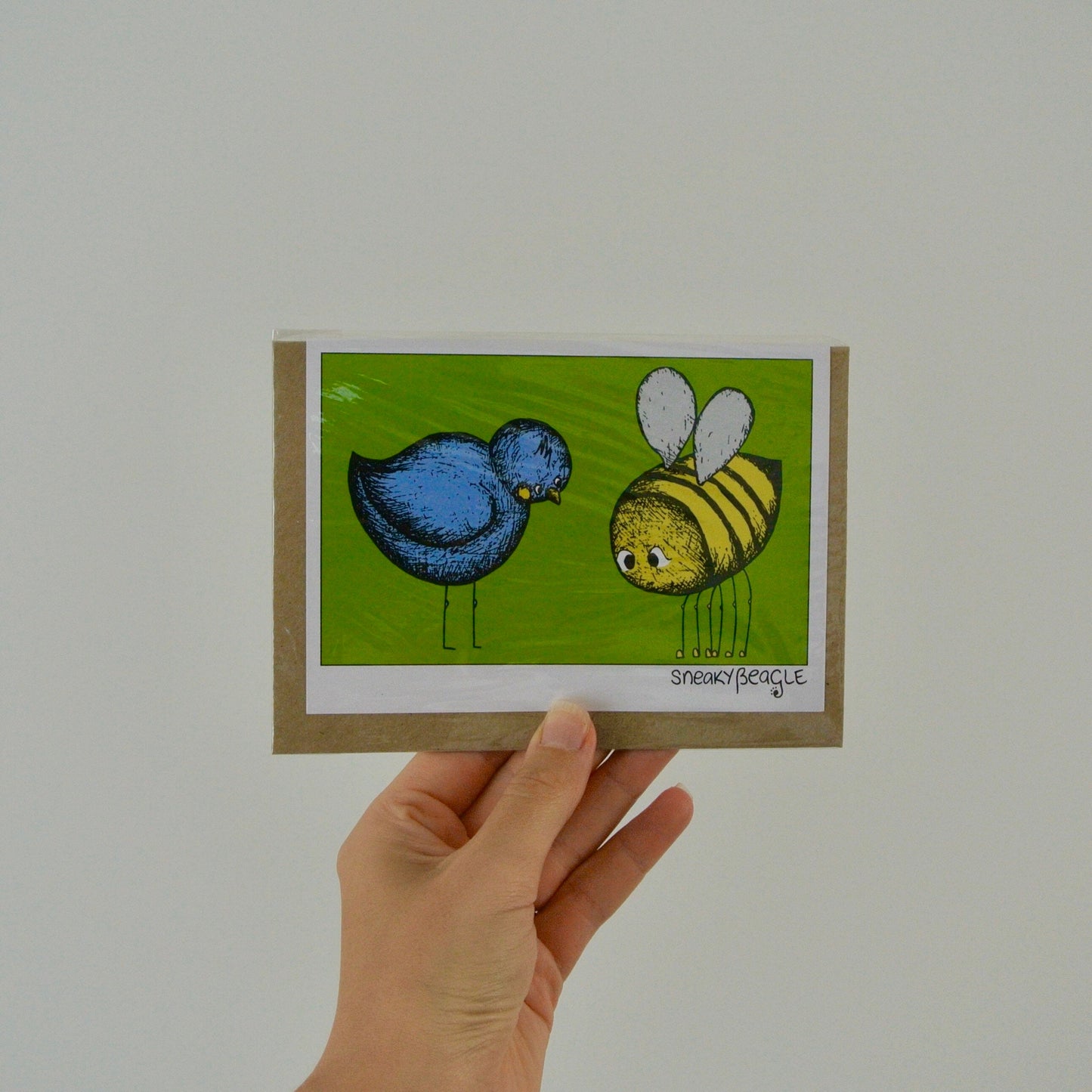 Bees Knees Eco-Friendly Greeting Card