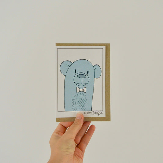 Arthur Bear Eco-Friendly Greeting Card