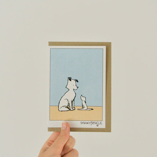 Dogs Eco-Friendly Greeting Card