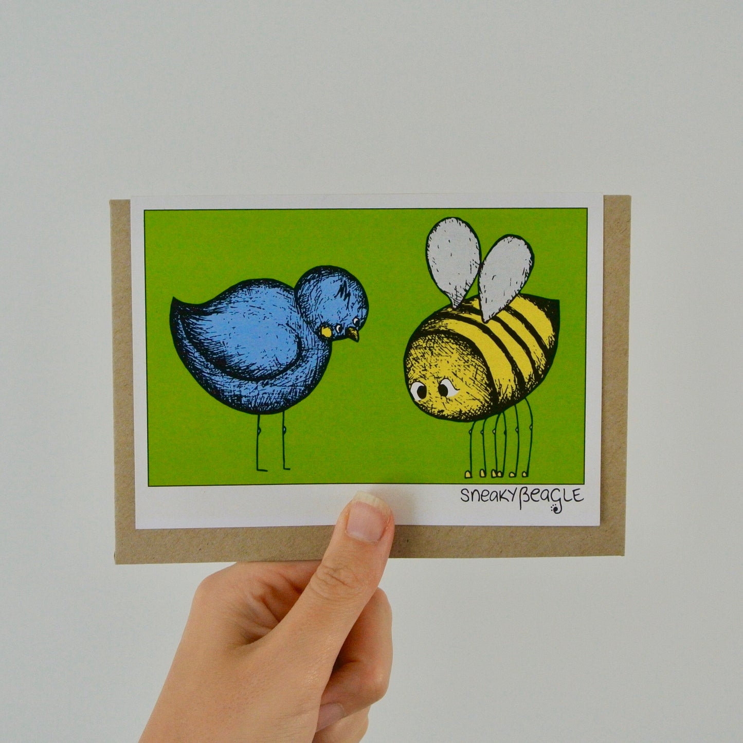 Bees Knees Eco-Friendly Greeting Card