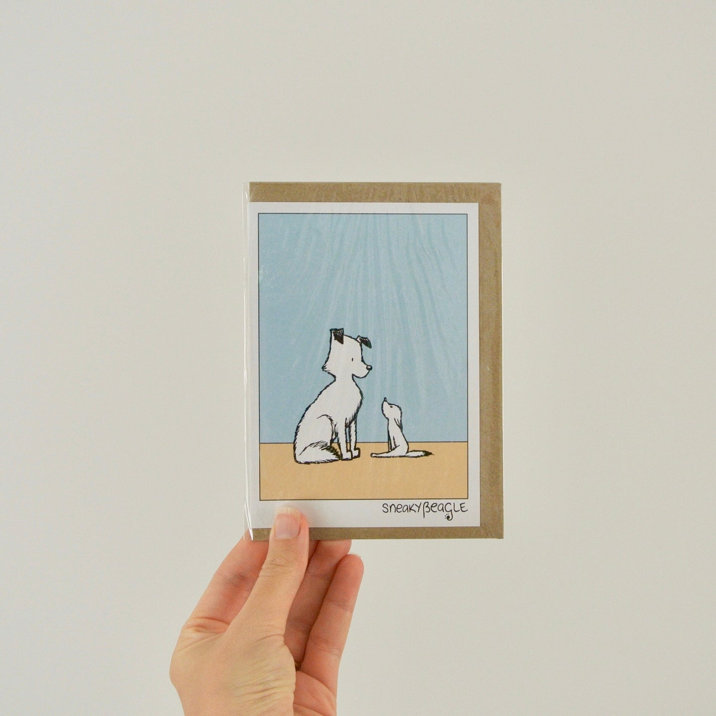 Dogs Eco-Friendly Greeting Card