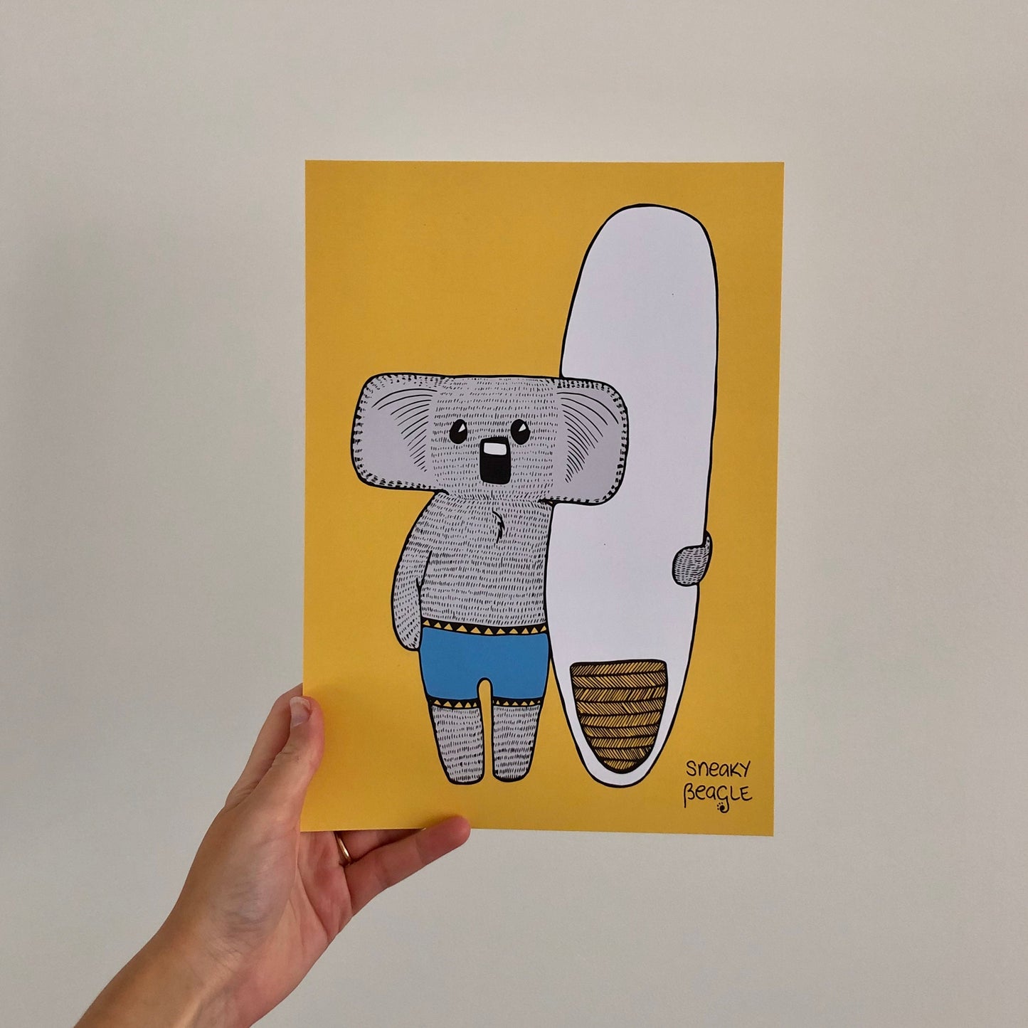 Kelly Koala A4 Print